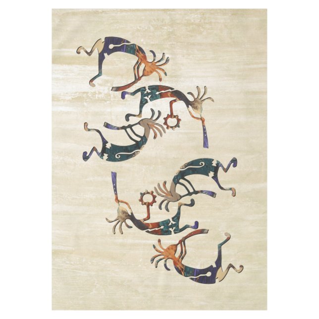 KOKOPELLI Musikertrio + Ihre Ideen Tischdecke (Vorderseite)