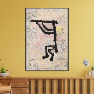 Kokopelli Petroglyphen Leinwanddruck