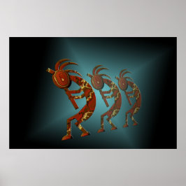 Kokopelli-Plakat Poster