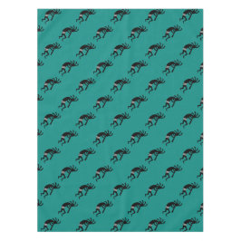 Kokopelli Südwest Tee und schwarze Tablette Tischdecke