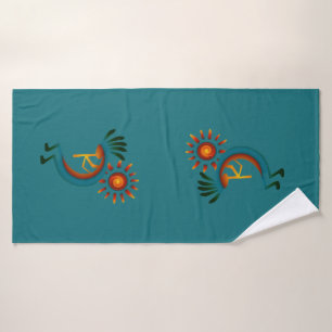 Kokopelli Sun SüdwestTürkisfarbenes Set