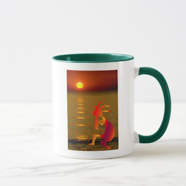 Kokopelli Sunset Tasse (Rechts)