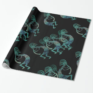 Kokopelli Tanz Geschenkpapier