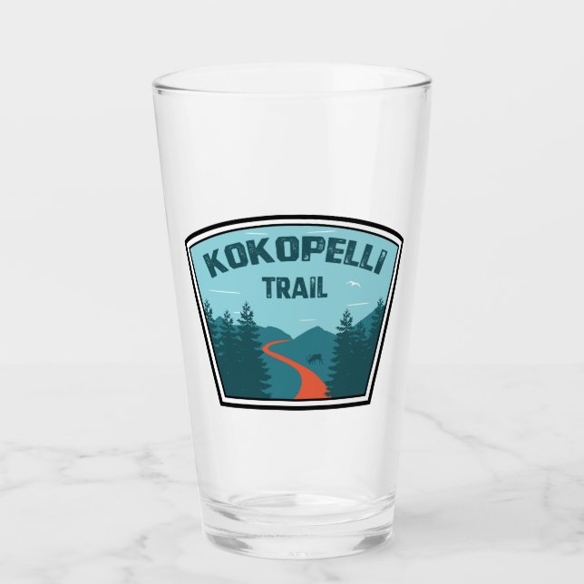 Kokopelli Trail Glas (Vorderseite)