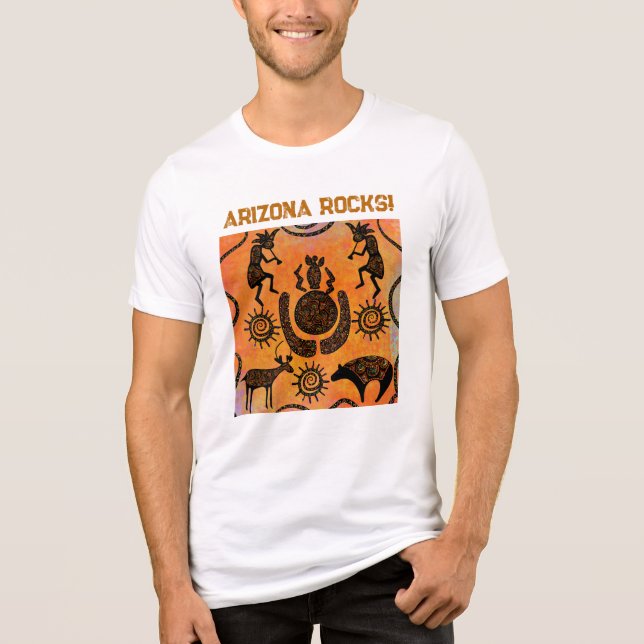 KOKOPELLI  Tri-Blend SHIRT (Vorderseite)