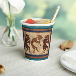 Kokopelli Trio Arizona Colors Pappbecher