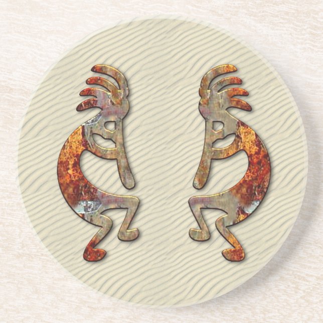 Kokopelli TwoSq Untersetzer (Vorne)