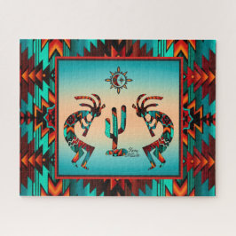 Kokopelli und Kakteen