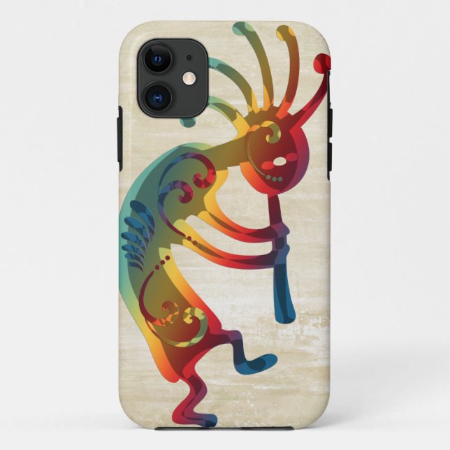 KOKOPELLI-Ziern + Ihre Ideen Case-Mate iPhone Hülle (Rückseite)
