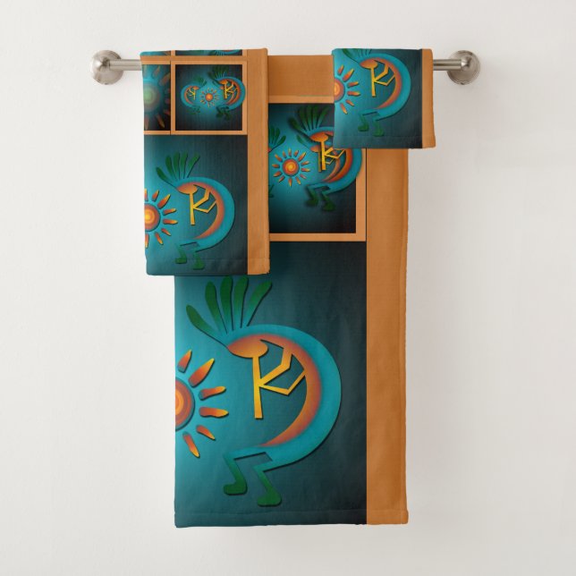 Kokopellii avec Sun Turquoise Design (En situation)