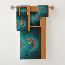 Kokopellii mit Aquamariner Gestaltung von Sun