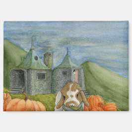 Kokosnuss-Abenteuer: Oktober Magnet 3.5"x2.5"