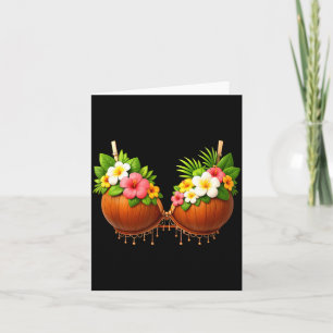 Kokosnuss-BH Halloween-Kostüm DIY Lustiger Sommer Karte