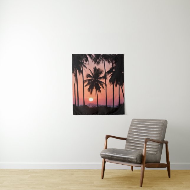 Kokosnuss-Palme-Landschaft Wandteppich (Beispiel)