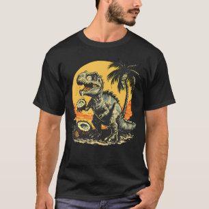 Kokosnuss-T-Rex-Dinosaurierliebhaber-Natur-Tier-Ku T-Shirt