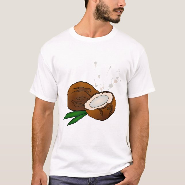 Kokosnuss T-Shirt (Vorderseite)