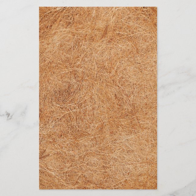 Kokosnussbeschaffenheit Briefpapier (Vorderseite)