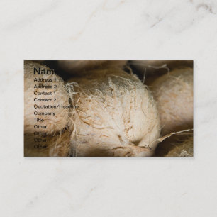 Kokosnüsse Visitenkarte