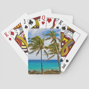 Kokospalmen (Cocos nucifera) Spielkarten
