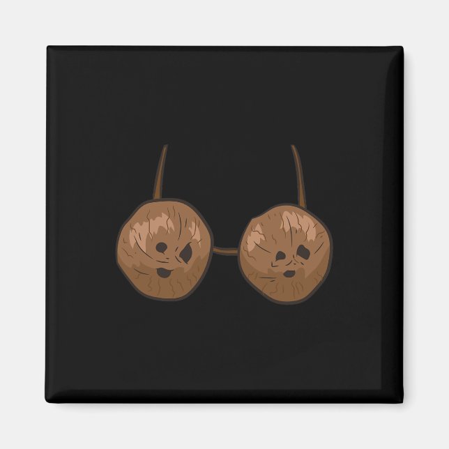 Kokospalmen Sommercoconuts Brunch Coconut Magnet (Vorne)