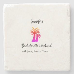 Kokospalmenklub am Wochenende Bachelorette Name Steinuntersetzer