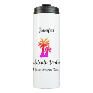 Kokospalmenklub am Wochenende Bachelorette Name Thermosbecher