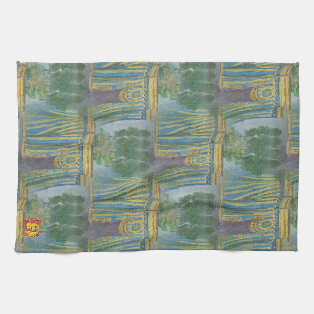 Kökshandduk Kopparköket Geschirrtuch (Horizontal)