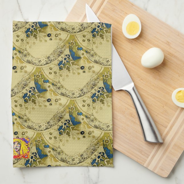 Kökshanddukar The Decoration Geschirrtuch (Viertel Falte)