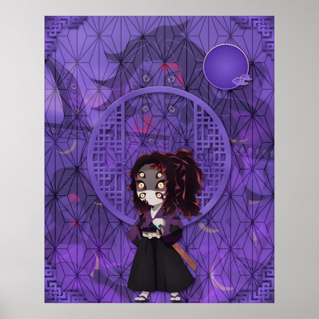 Kokushibo Obermoon 1 Chibi Poster (Vorne)