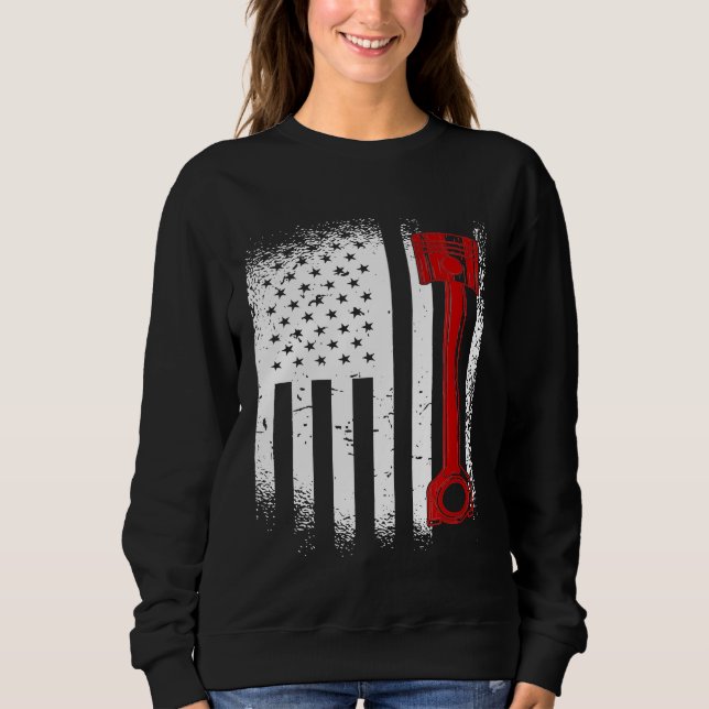 Kolbenverbrennungsmotor Diesel-US-Amerikaner für j Sweatshirt (Vorderseite)