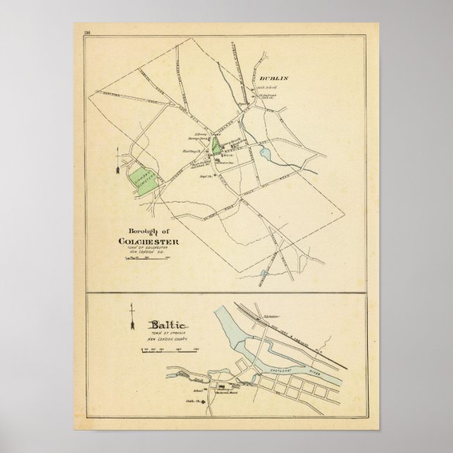 Kolchester, Ostsee Poster (Vorne)