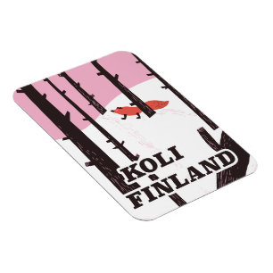 Koli Finland Vintage Reiseplakat Magnet