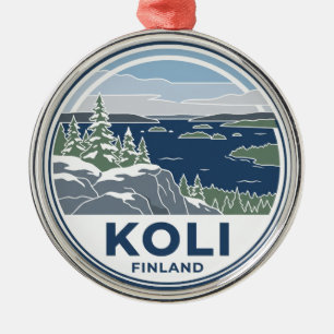 Koli-Nationalpark Finnland Ornament Aus Metall