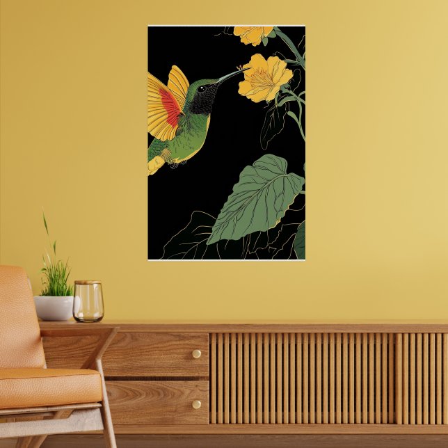 KOLIBRI #2 POSTER (Wohnzimmer 2)