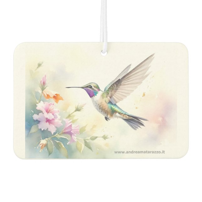 Kolibri Autolufterfrischer (Vorderseite)