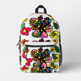 Kolibri entspannen Frühling Bedruckter Rucksack