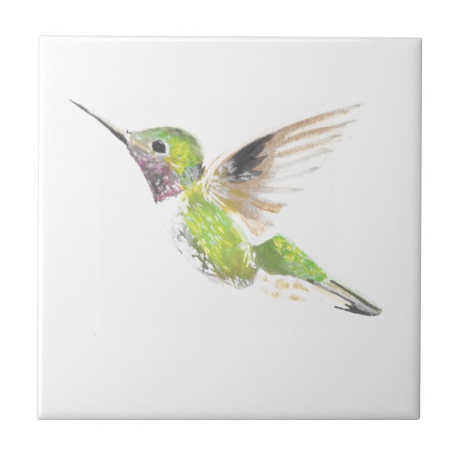 Kolibri Fliese (Vorderseite)