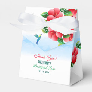 Kolibri Hibiskus Hawiianisch Tropisch Ereignis Geschenkschachtel