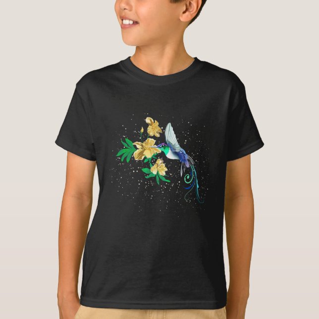 Kolibri im Flug T-Shirt (Vorderseite)