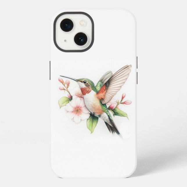 Kolibri iPhone Hülle (Rückseite)