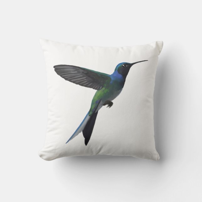 Kolibri Kissen (Vorderseite)
