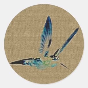 Kolibri-König Sticker Sheet