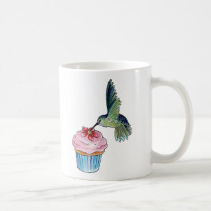 Kolibri-Kuchen-Liebe ist in der Luft Kaffeetasse
