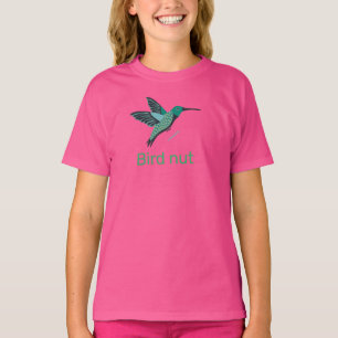 Kolibri-Kunst für Vogelliebhaber T-Shirt