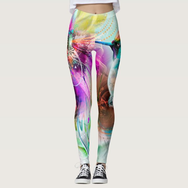 Kolibri-Leggings Leggings (Vorderseite)