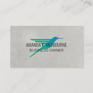Kolibri-Logo Visitenkarte