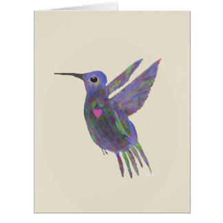 Kolibri mit Herz