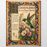 Kolibri, mittelalterliche Bestiarien-Kunst