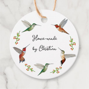 Kolibri nach Maß Geschenkanhänger