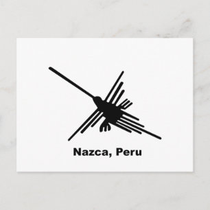 Kolibri Nazca, Peru Postkarte